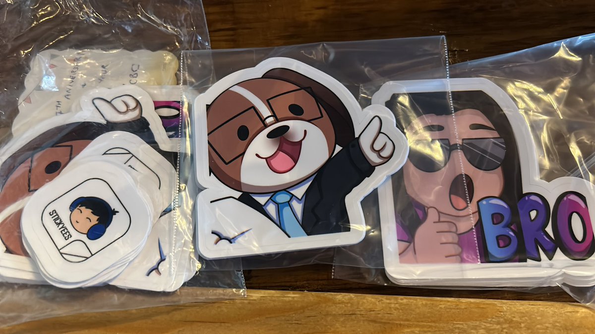 So 6 more days til the 7 year Twitch Affiliate anniversary! Thanks to <a href="/StickYees/">StickYees</a> for the amazing stickers to give away during stream! Come join me Feb 3 for the anniversary donothon and giveaway stream @ 7pm