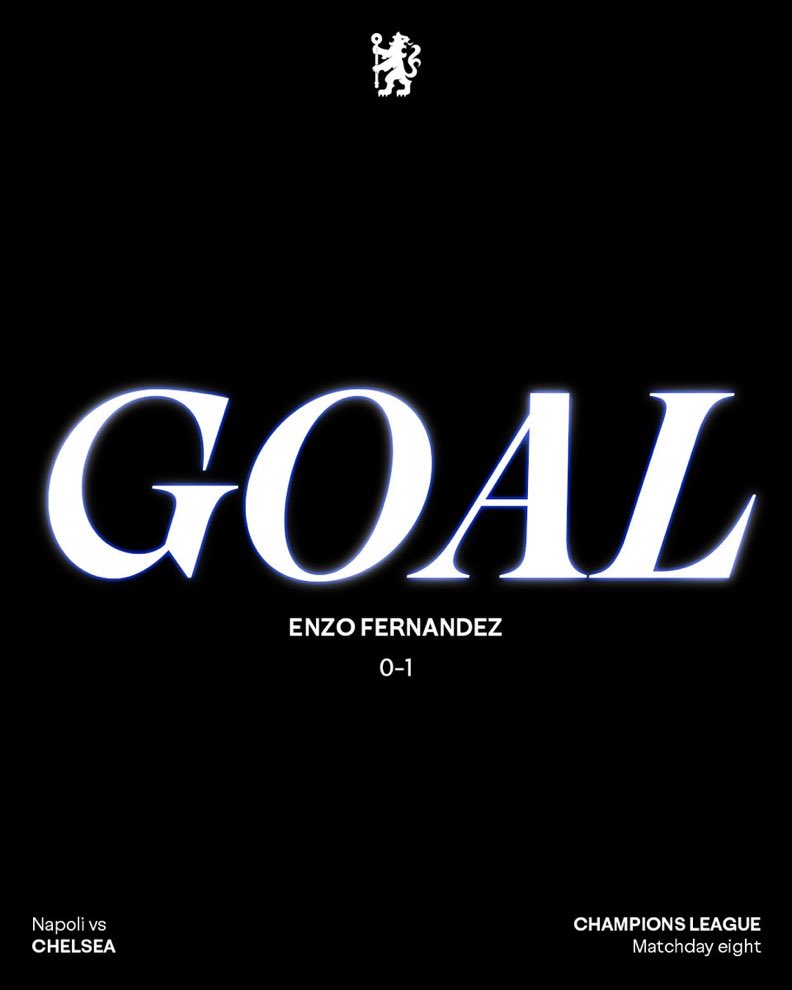 ENZO SCORES FROM THE SPOT! 💃🏼💃🏼💃🏼

💠 0-1 ⚫️ [19] #CFC | #UCL