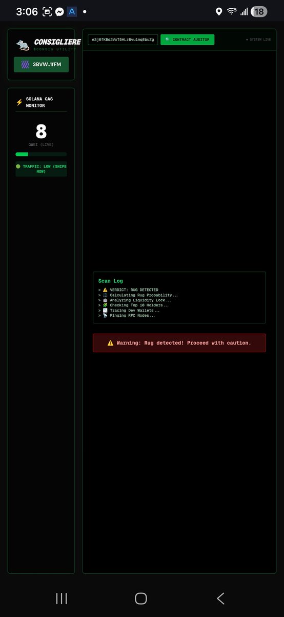 bosley6422's tweet photo. @EdCriptoFi @TeamLurky 🛑 STOP BUYING BLIND.
​99% of PumpFun coins are bundles. I built the only tool that detects them instantly.
​See the proof below 👇
​🖥️ Terminal: https://t.co/ZrPDgnXTjB
💊 Ticker: $CONSIG
​#Solana #PumpFun #GEM https://t.co/wWTcGhorNb