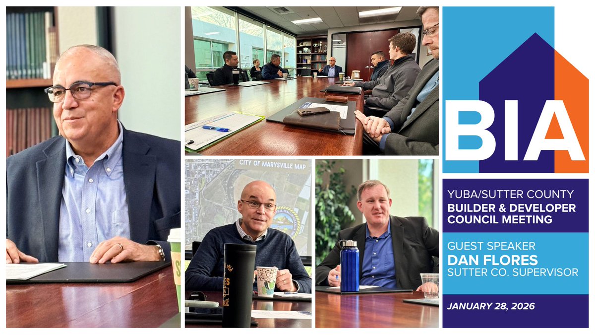 Yuba-Sutter BDC update: Sutter Co. Sup. Dan Flores shared updates on Sutter Point Lakeside, housing demand, and Marysville’s zero residential impact fees.