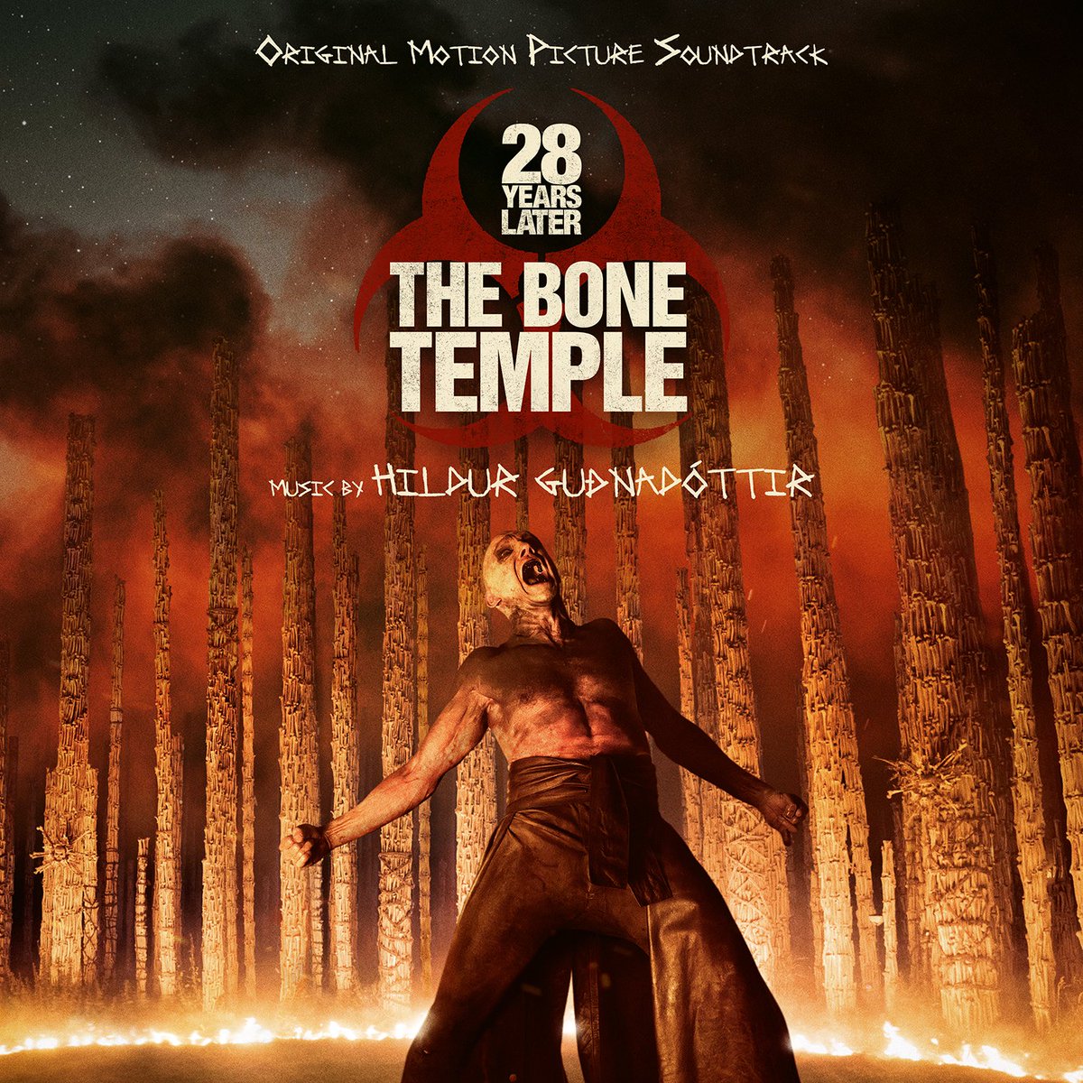 jimatmfiles's tweet photo. The Bone Temple is the 2nd in a new "28 Years Later" trilogy. This is scored by none other than oscar and multi-award winning composer Hildur Gudnadottir whose skills are well suited to the horror genre. The score is decidedly unsettling. More... https://t.co/fVaTTpzUj7 https://t.co/voHHNxnwG6