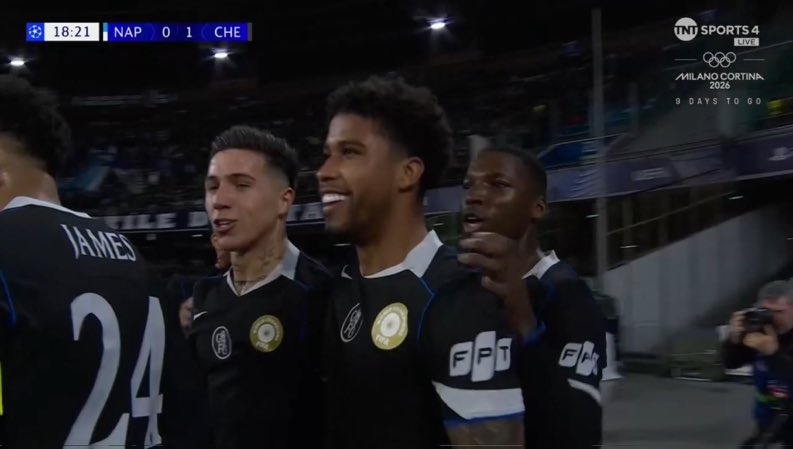 Enzo scores Penalty for Chelsea #UCL #ChampionsLeague2026