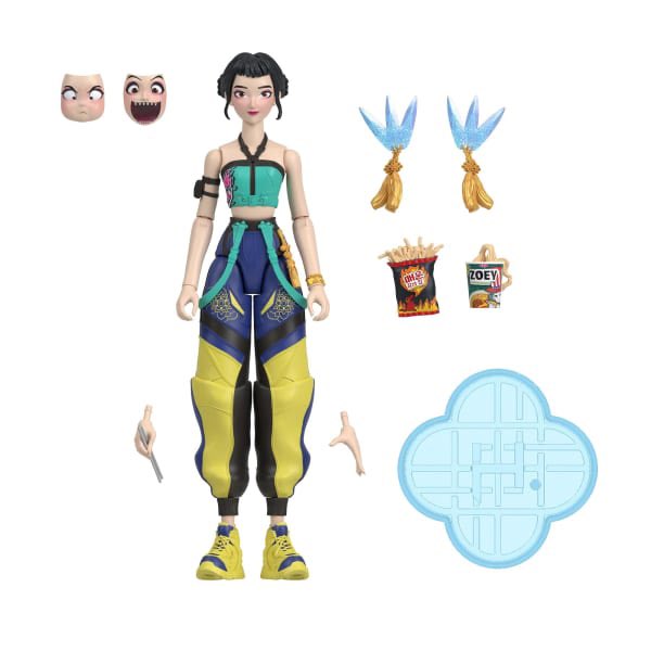 preterniadotcom's tweet image. Official product photography for the Mattel K-Pop Demon Hunters 6.5” action figure line. Single figures are around $22 MSRP and 2-pack is around $44.