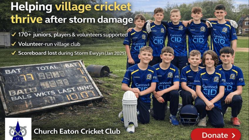 Church Eaton Cricket Club 🏏 tweet media