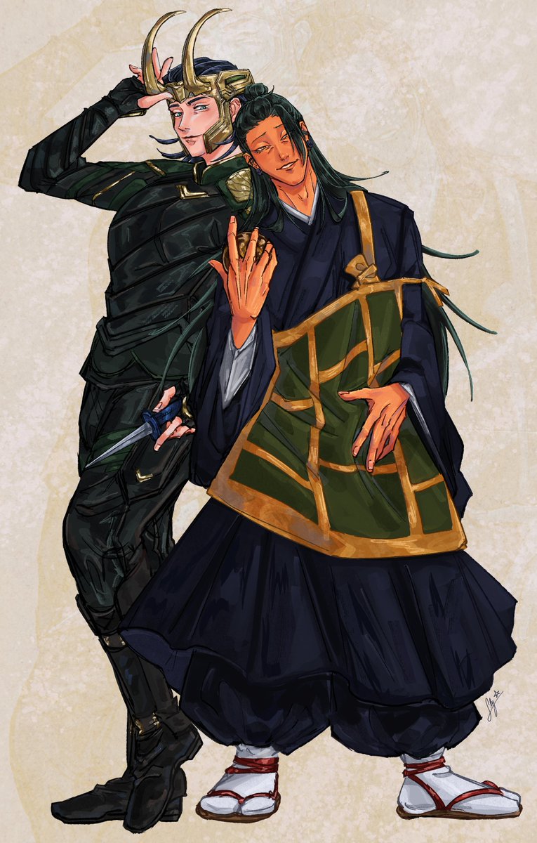 Gods with villain complex and beautiful hair