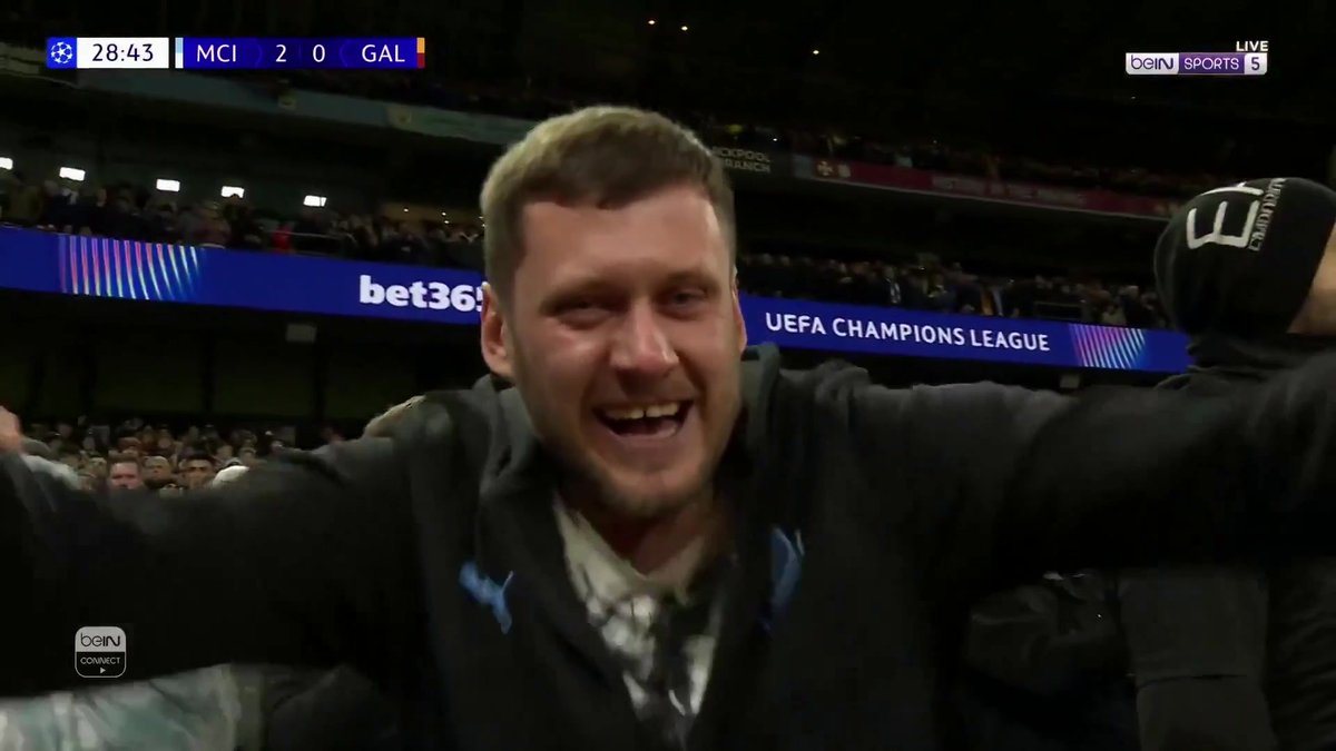 ريان شرقي يضيف الهدف الثاني لـ مانشستر سيتي في شباك غلطة سراي #دوري_أبطال_أوروبا 