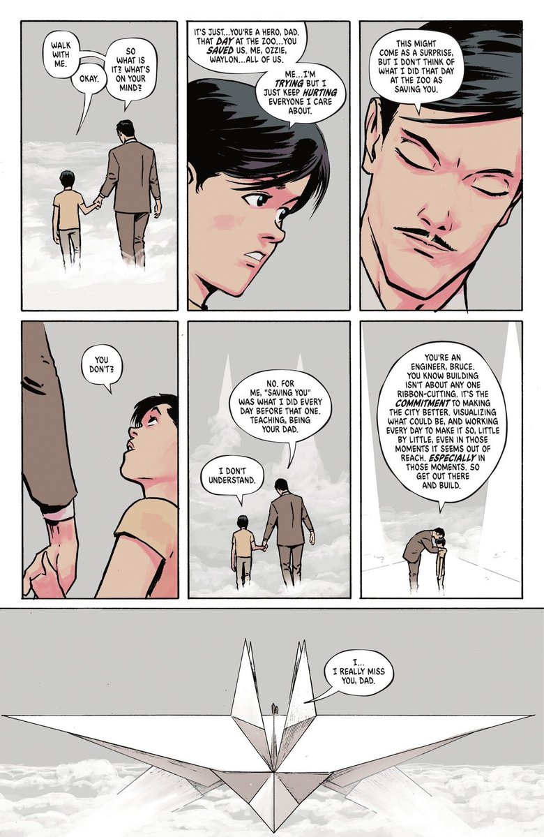 Dc_da_depressao's tweet image. Um dos momentos mais lindos

A amizade entre a Mulher Maravilha e o Batman no universo Absolute cresce cada vez mais. Durante um momento desmaiado, Diana permitiu que Bruce fosse momentaneamente para o Elísio, onde pode conversar com seu pai falecido, Thomas Wayne.