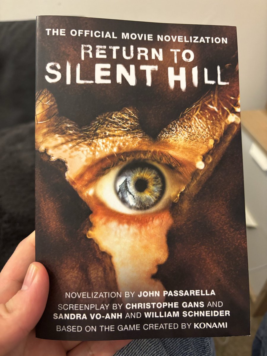 Okay, so this bad boy arrived today. I’m hoping it fills in some of the gaps in the movie. Maybe I’m just being optimistic…