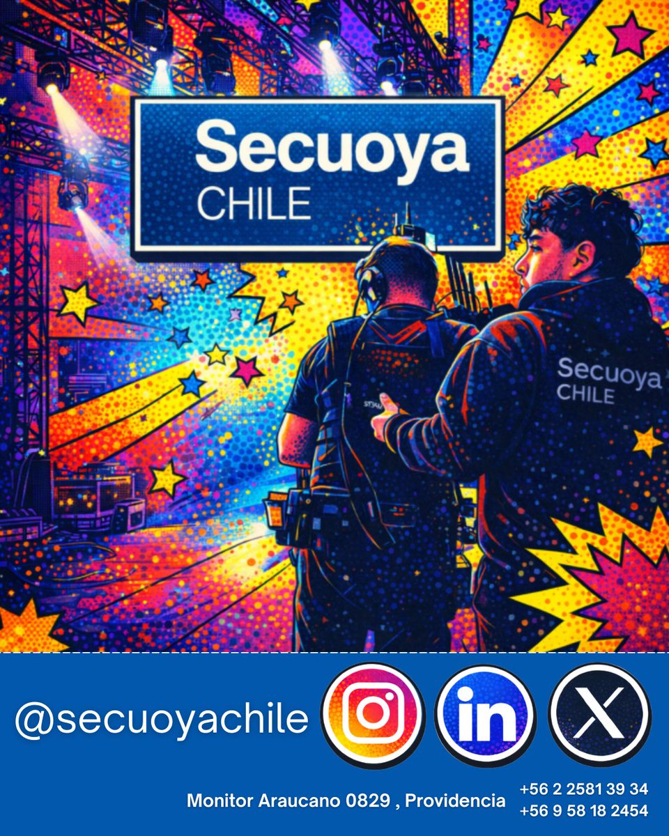 secuoyalatam's tweet photo. Síguenos en todas nuestras redes sociales y acompáñanos en cada proyecto.

#SiguenosEnRedes
#SecuoyaChile
#ProduccionAudiovisual
#EventosEnVivo
#Broadcast https://t.co/77aymBox7Q