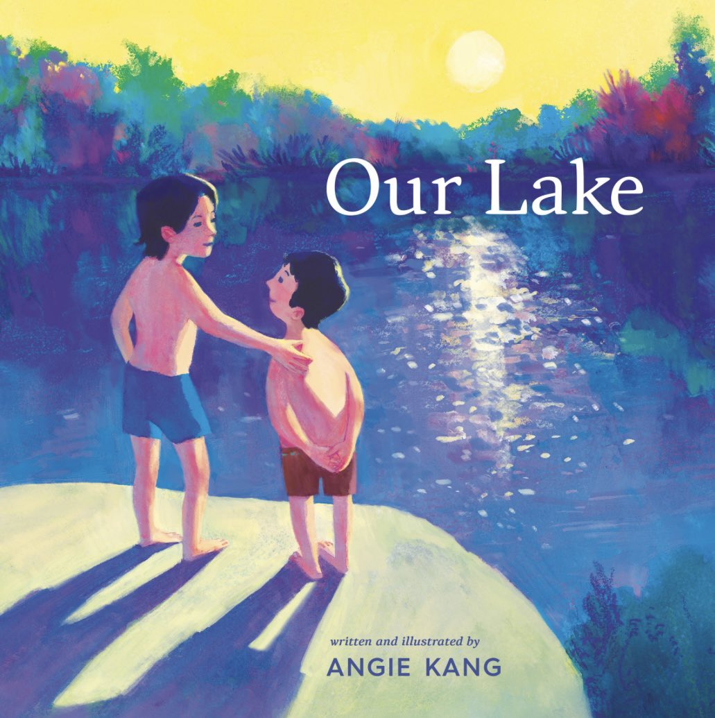 stefkidlit's tweet photo. For Day 28 of my PB reading challenge I was moved by Angie Kang’s Caldecott Honor book OUR LAKE. A deep &amp; poignant portrait of family &amp; loss. Such a beautiful book 💙
#StoryStudy #KidLit https://t.co/XhbExCvlw8