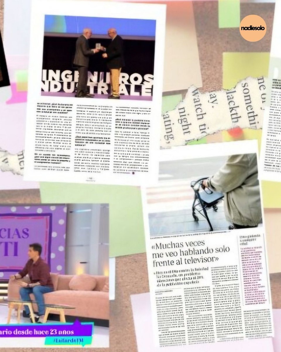 Te contamos todo lo que ha pasado en #Nadiesolo y lo que pasará en las próximas semanas ¡para que estés al día! 
Si quieres ver nuestro boletín entra en nuestra web ➡️ nadiesolo.org 
Y si quieres recibirlo en tu correo, solo tienes que pedírnoslo
📩 info@nadiesolo.org