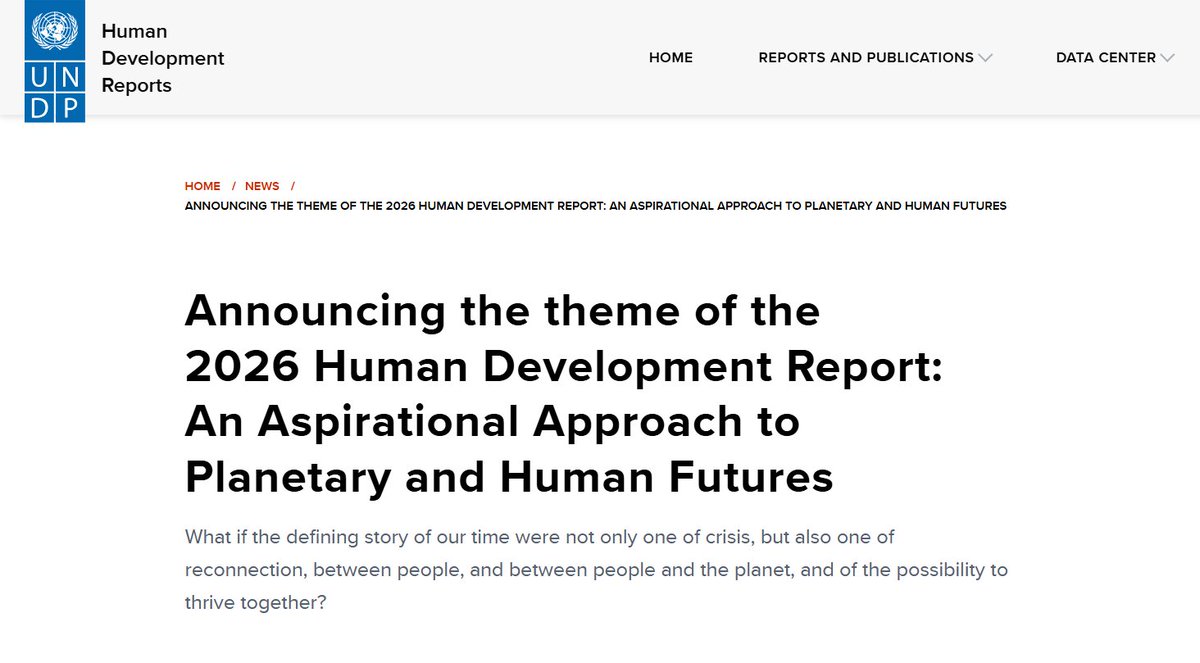 Human Development tweet media