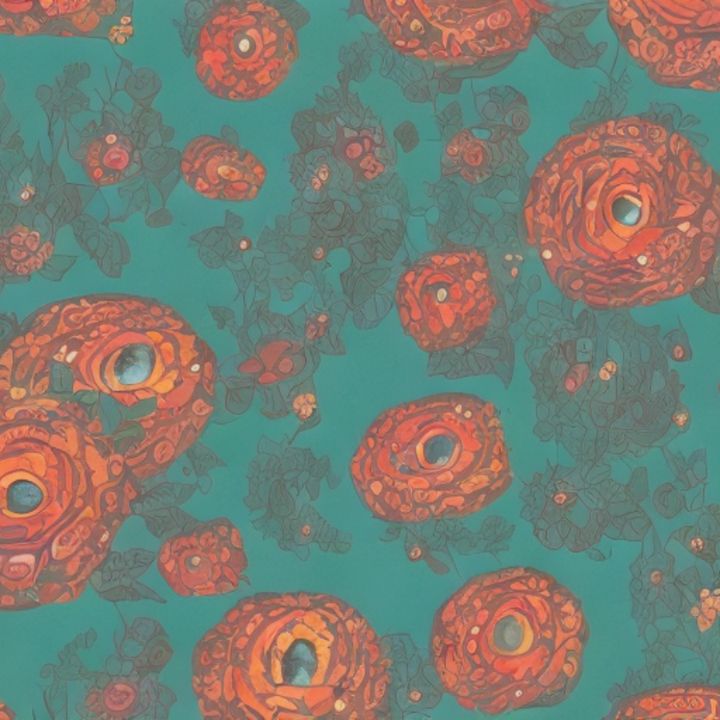 Art of the Day! "Orane Flowers bluerrr". Buy at: ArtPal.com/Syfor4?i=27151…