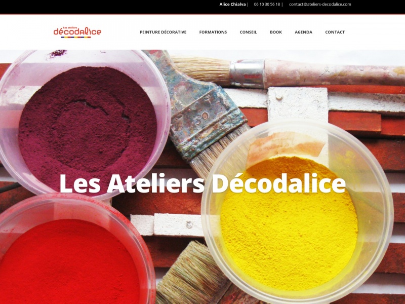 Peinture décorative Alice Chialva à #LeMans (#Sarthe) Peintre en décor pour le cinéma et l'opéra, Alice Chialva est spécialisée dans la réalisation de matières, patines, enduits décoratifs et to...
Suite 👉 artisansdupatrimoine.fr/professionnel/…
#Artisan #Restauration #Patrimoine