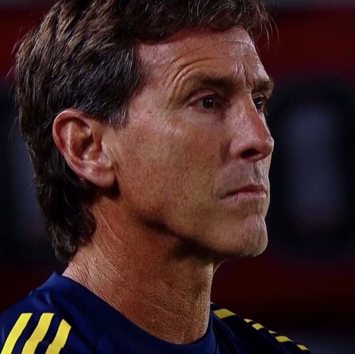 <a href="/la12tuittera/">Boca Juniors - La12Tuittera</a> La imagen de un tipo totalmente acabado. Que tristeza, inseguridad trasmite este 4 de copas. RIQUELME HIJO DE RE MI PUTA