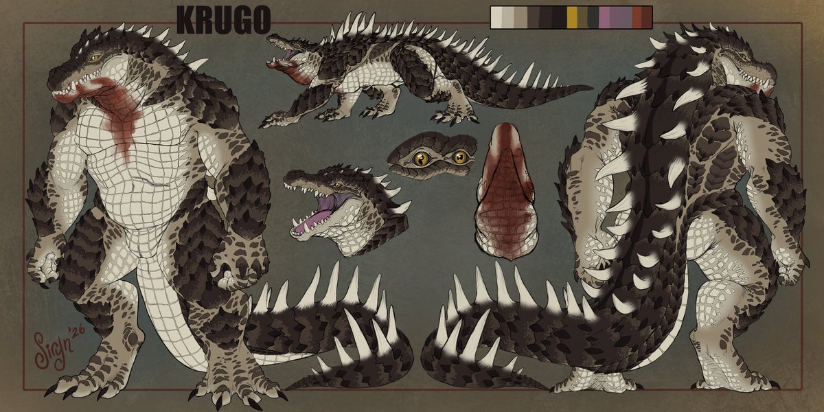 SirynJ's tweet photo. Ref sheet for @duke_bio ! https://t.co/CJONGwMYQJ