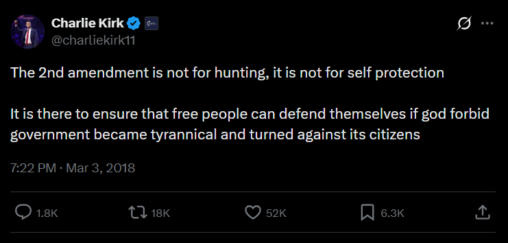 CoinTheorist's tweet photo. @YourAnonCentral This is 100% what the 2A is all about. https://t.co/0Vb3Gg4HNo