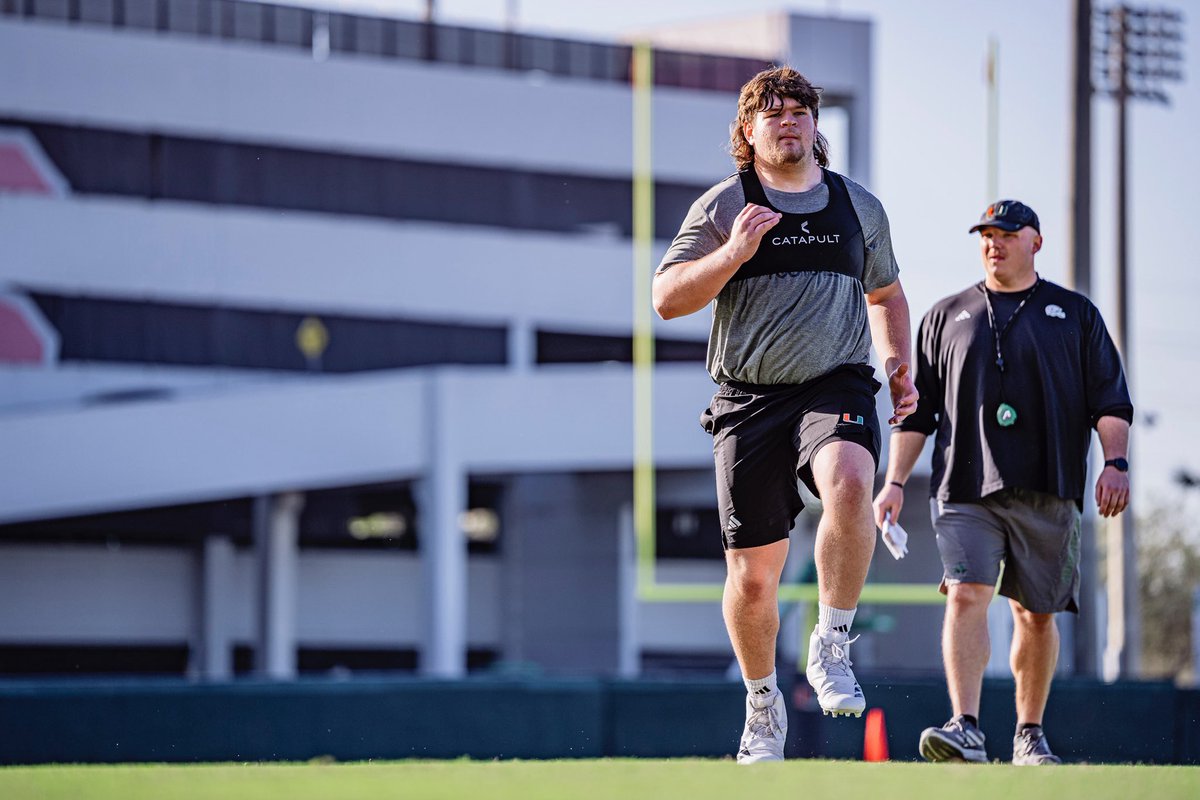 JJSparks2026's tweet image. Work! @CanesFootball