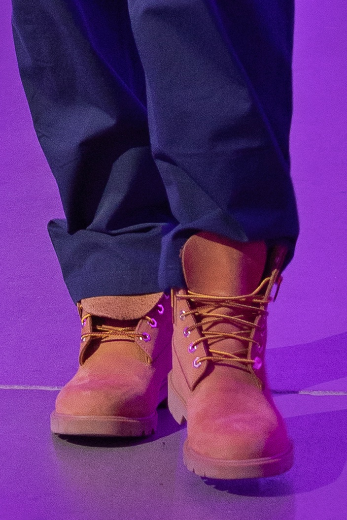 ComplexSneakers's tweet image. Steph brought Timbs to Utah 🧐