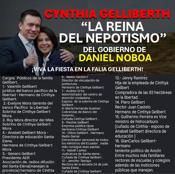 Los tentáculos de Cynthia Gellibert 🐙