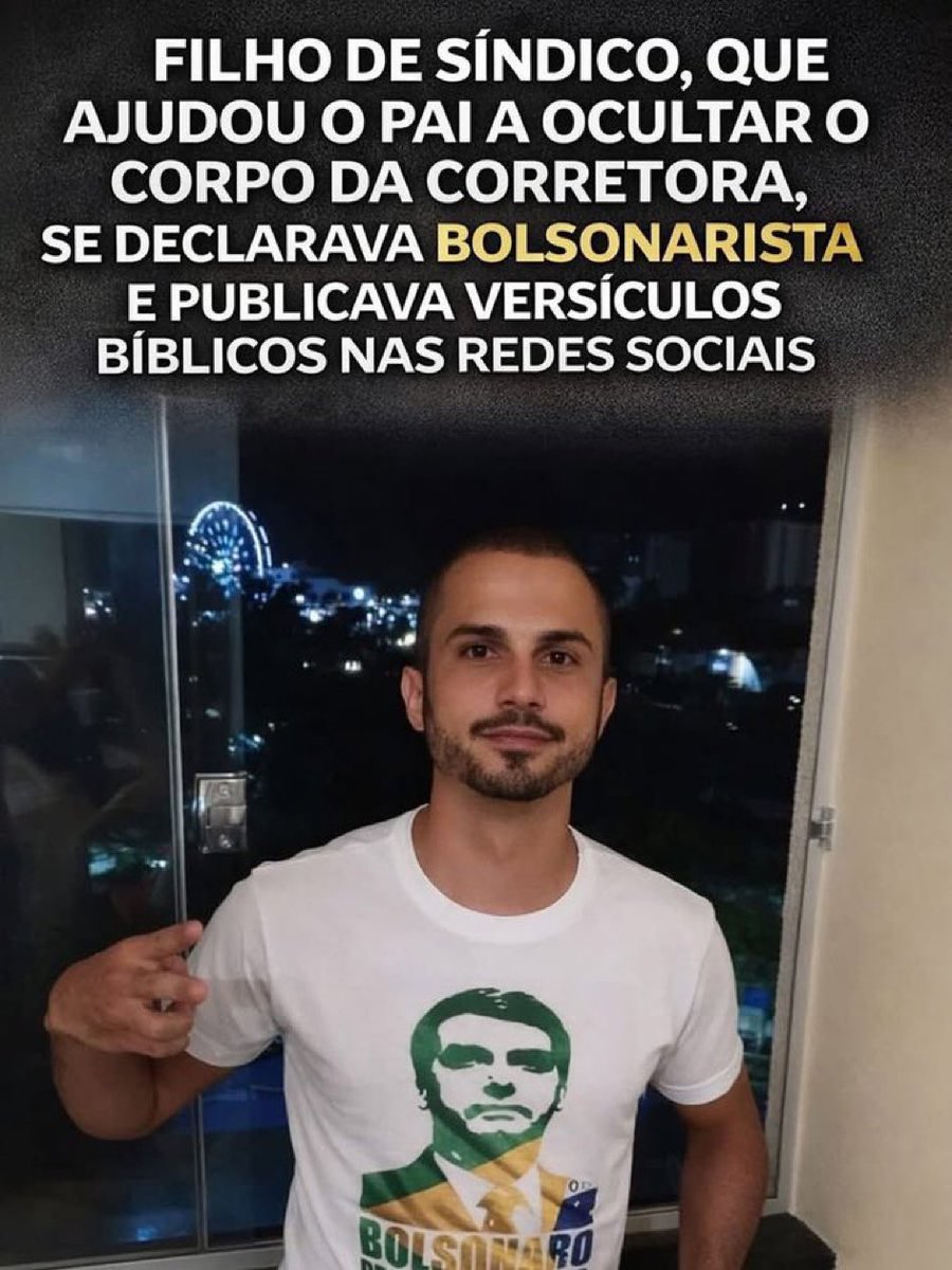 Aí a gadaiada alega que tudo de ruim que acontece, a gente bota Bolsonaro no meio.
Mas, vem cá, porque esse povo assassino, ladrão, estuprador se identifica tanto com o bolsonarismo?