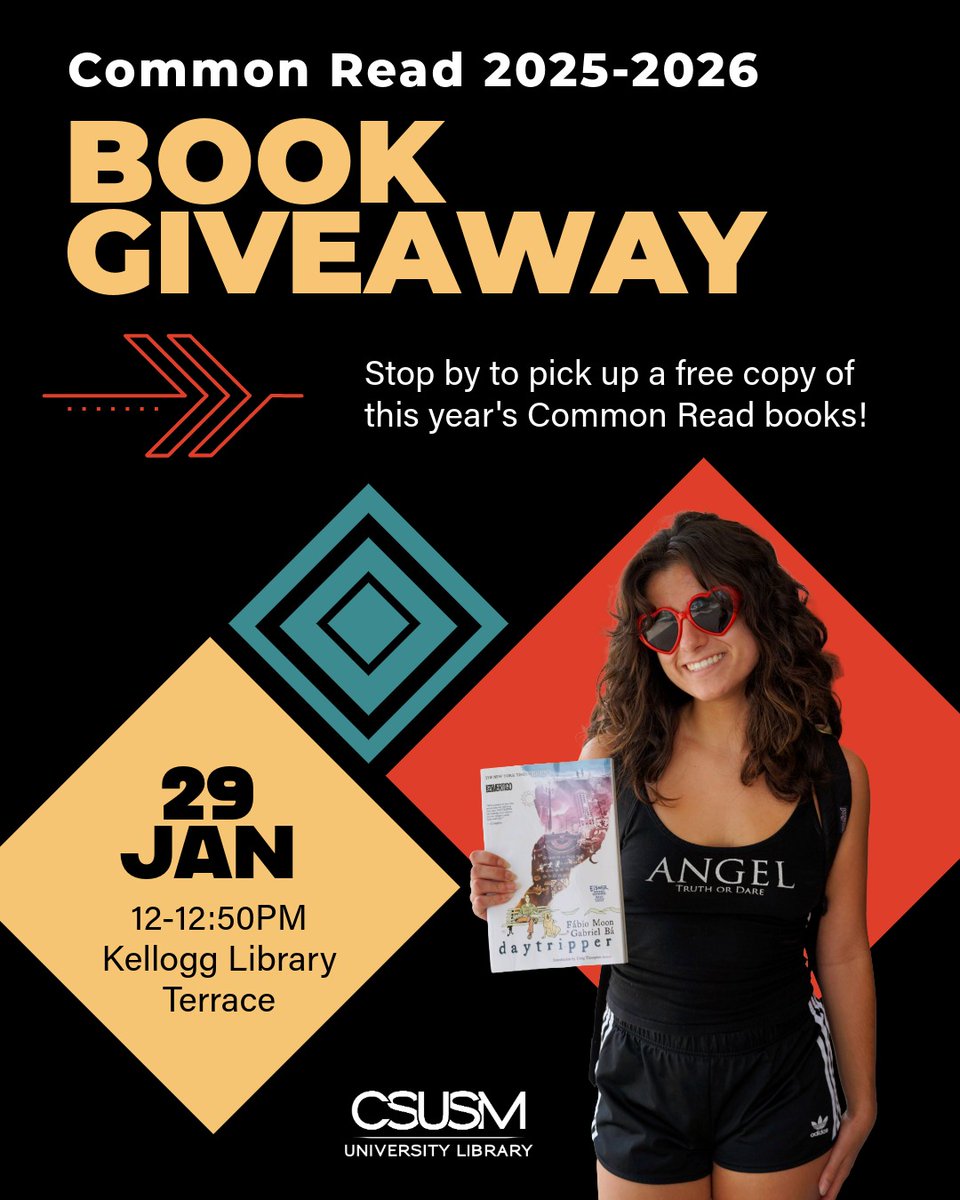 CSUSM Library tweet media