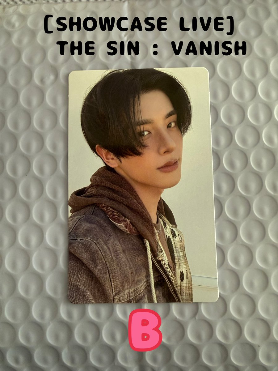 ENHYPEN交換 ［SHOWCASE LIVE] 特典 THE SIN : VANISH 同種 A 【求