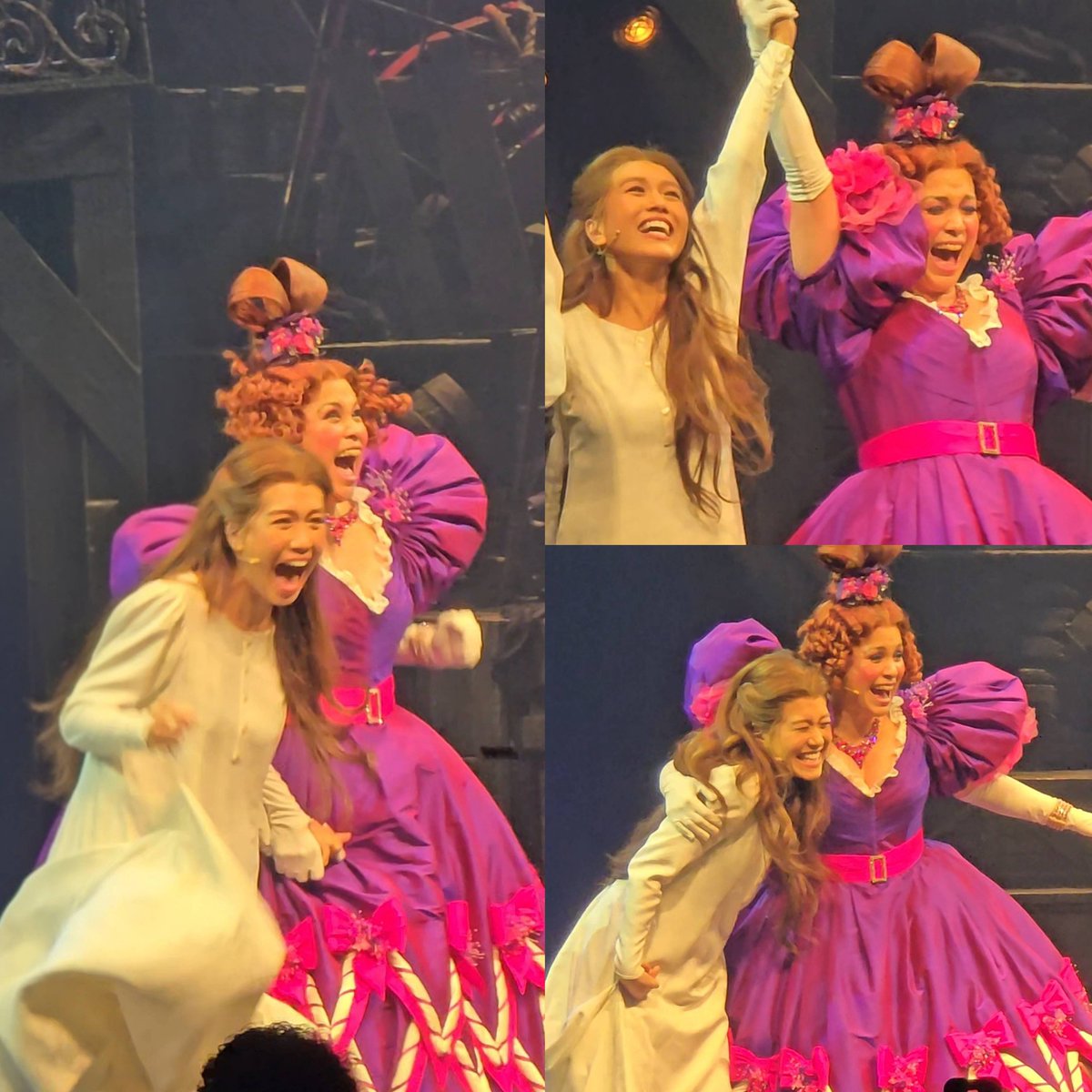 philconcerts's tweet photo. Fantine and Madame Thénardier in one frame.
Rachelle Ann Go and Lea Salonga sealing the night with love, gratitude, and that perfect post-bow embrace. Manila, we witnessed history.
#lesmiserables #lesmisPH by @GMGProds https://t.co/ewbQI20TFP