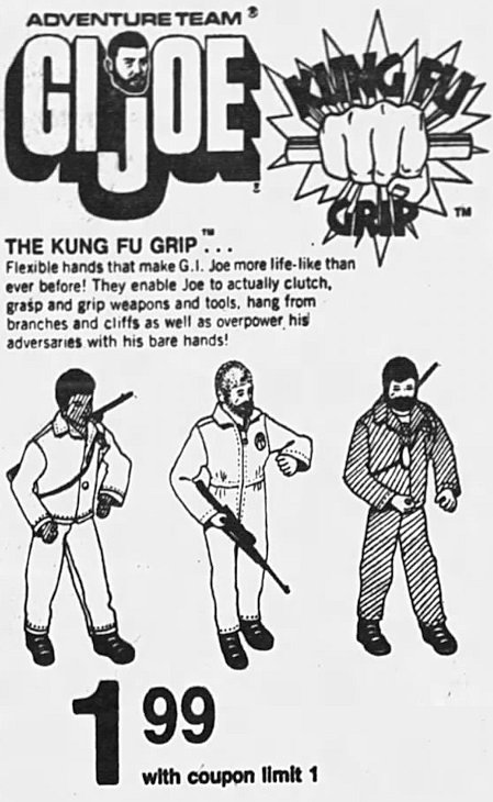 FFFGIJoe's tweet image. Part of a newspaper ad from Cut Rate Toys in the Chicago Tribune, published 50 years ago today!
#GIJoe @chicagotribune