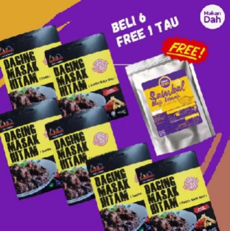 aizuddinog's tweet photo. DAGING MASAK HITAM RTE  JENAMA SAMBAL RINDU RTE [ 100 Gram ]  

https://t.co/9yK23gF5qS

#daging #dagingmasakhitam https://t.co/Qd1xIDM4YY