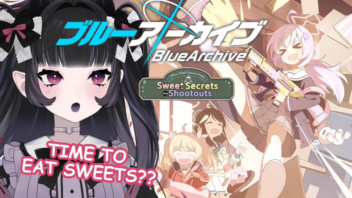 Voice acting the Blue Archive After-School Sweets story today!!

🍬LIVE @ youtube.com/watch?v=EC4caQ… / twitch.tv/exxupii
#BlueArchive #ENvtuber #vtuber