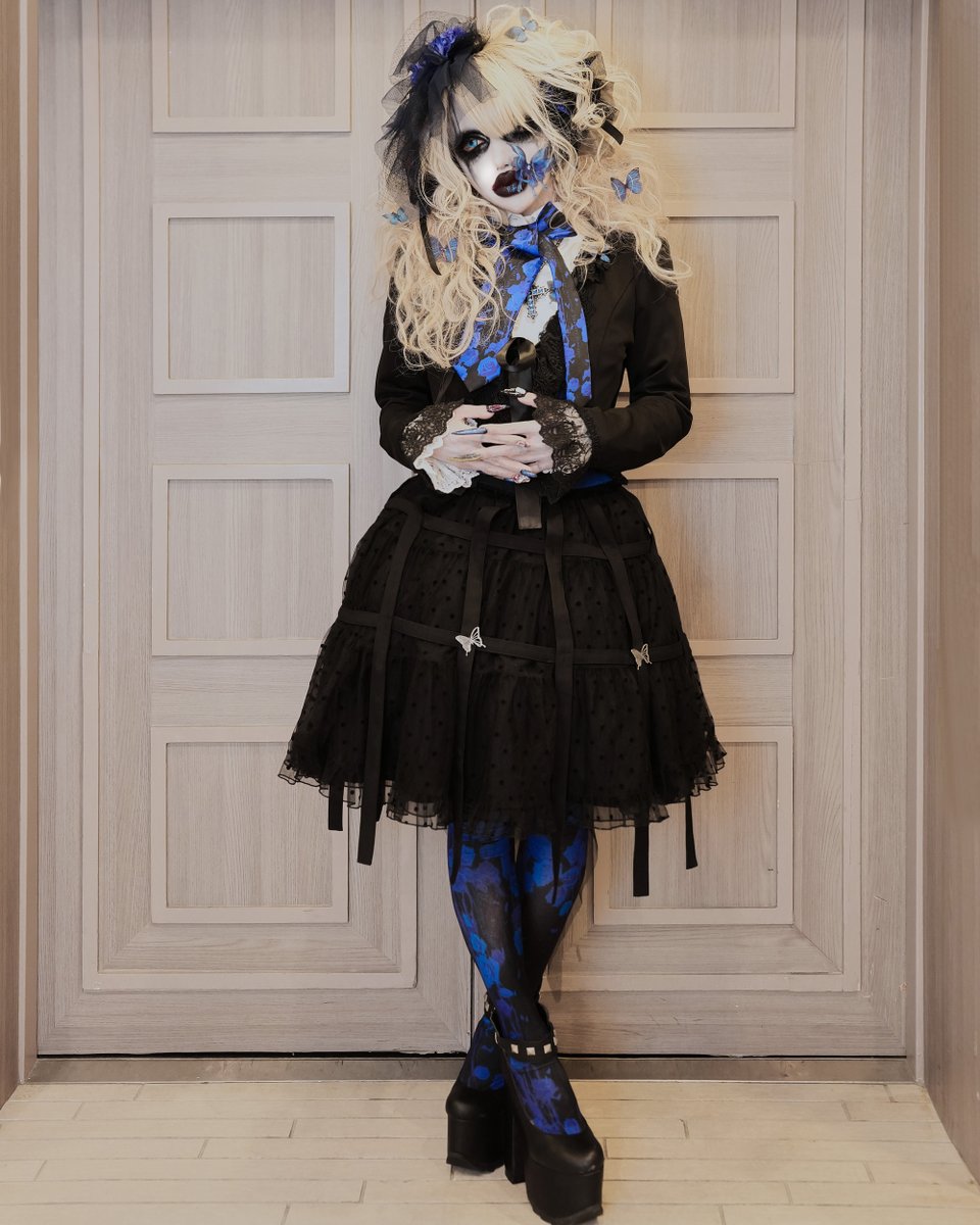 販売中】 ○ドットフロッキー鳥籠スカート 25,300 JPY 鳥籠をイメージ