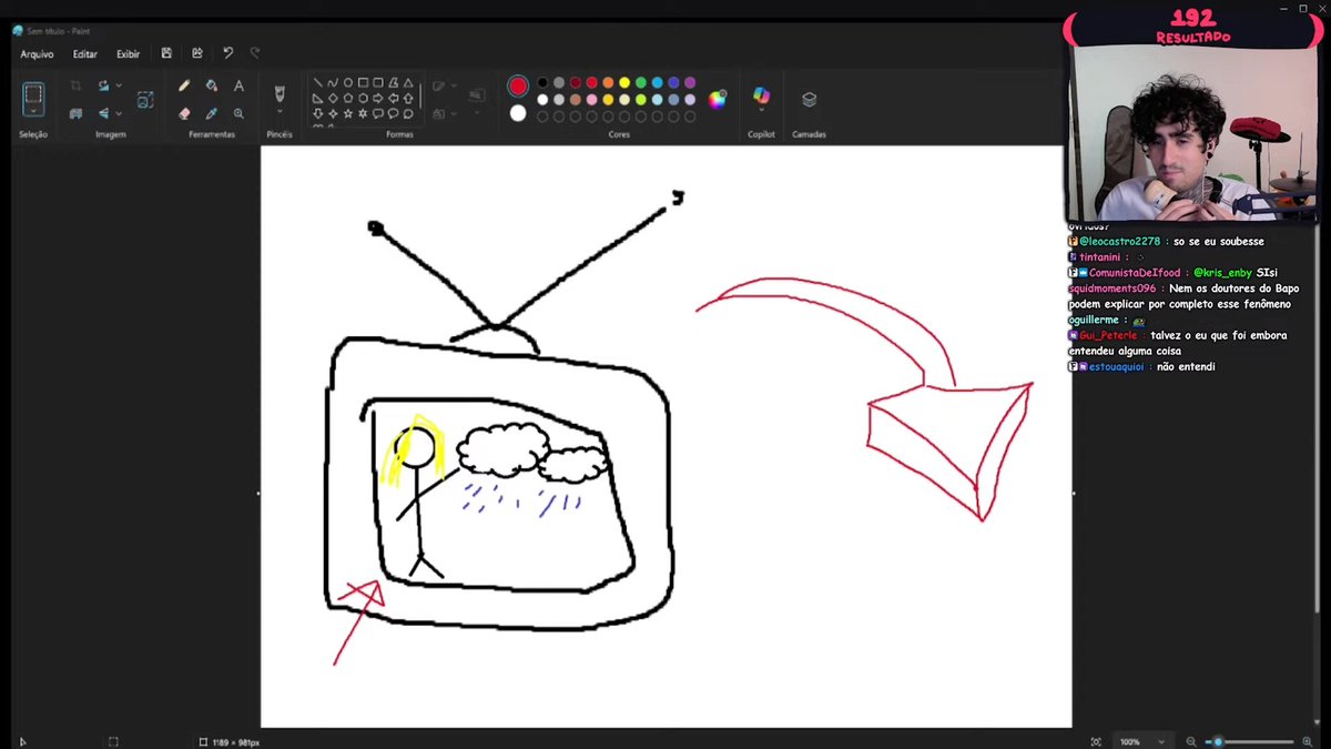 FelpsUpdate's tweet image. 💻 Felps, Meiaum e Vx estavam tentando responder a questão do "se ela fosse a mulher do tempo quando vc assiste a TV e voce fosse assistir E sem saber, tivesse que voltar, mas por 1 milhão de reais voce deixaria usar ou ia embora?"