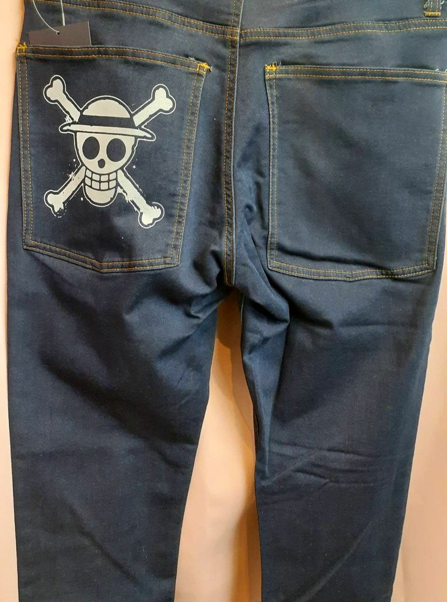 ONE PIECE』 麦わらの一味・船長 モンキー・D・ルフィの世界観をデニム