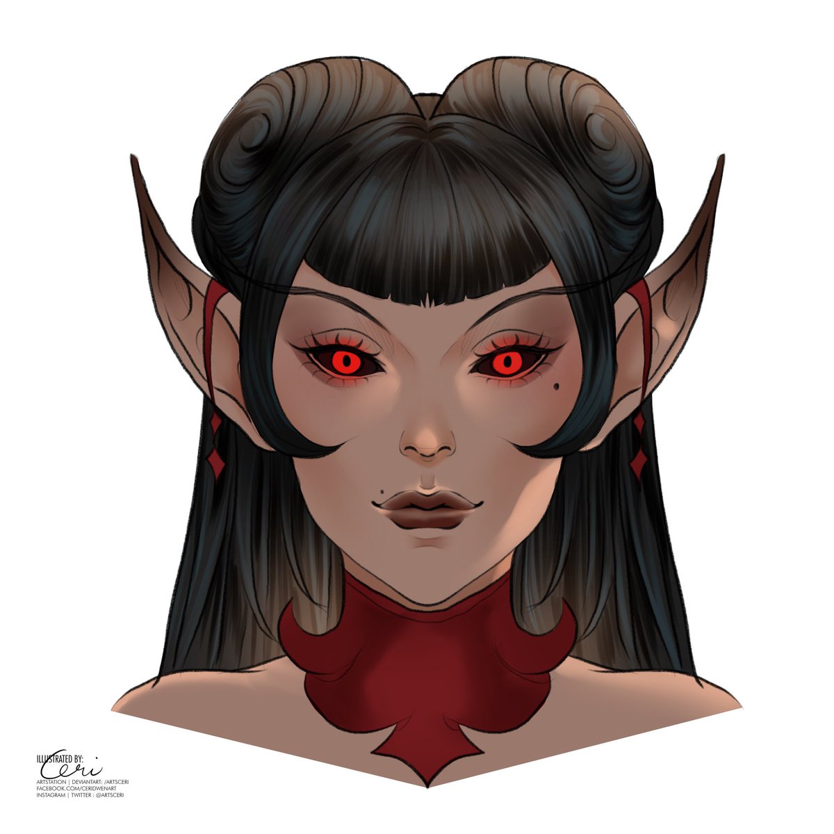 Colored headshot for 17USD each. I really need the money right now. Opening 6 slots. 🥲