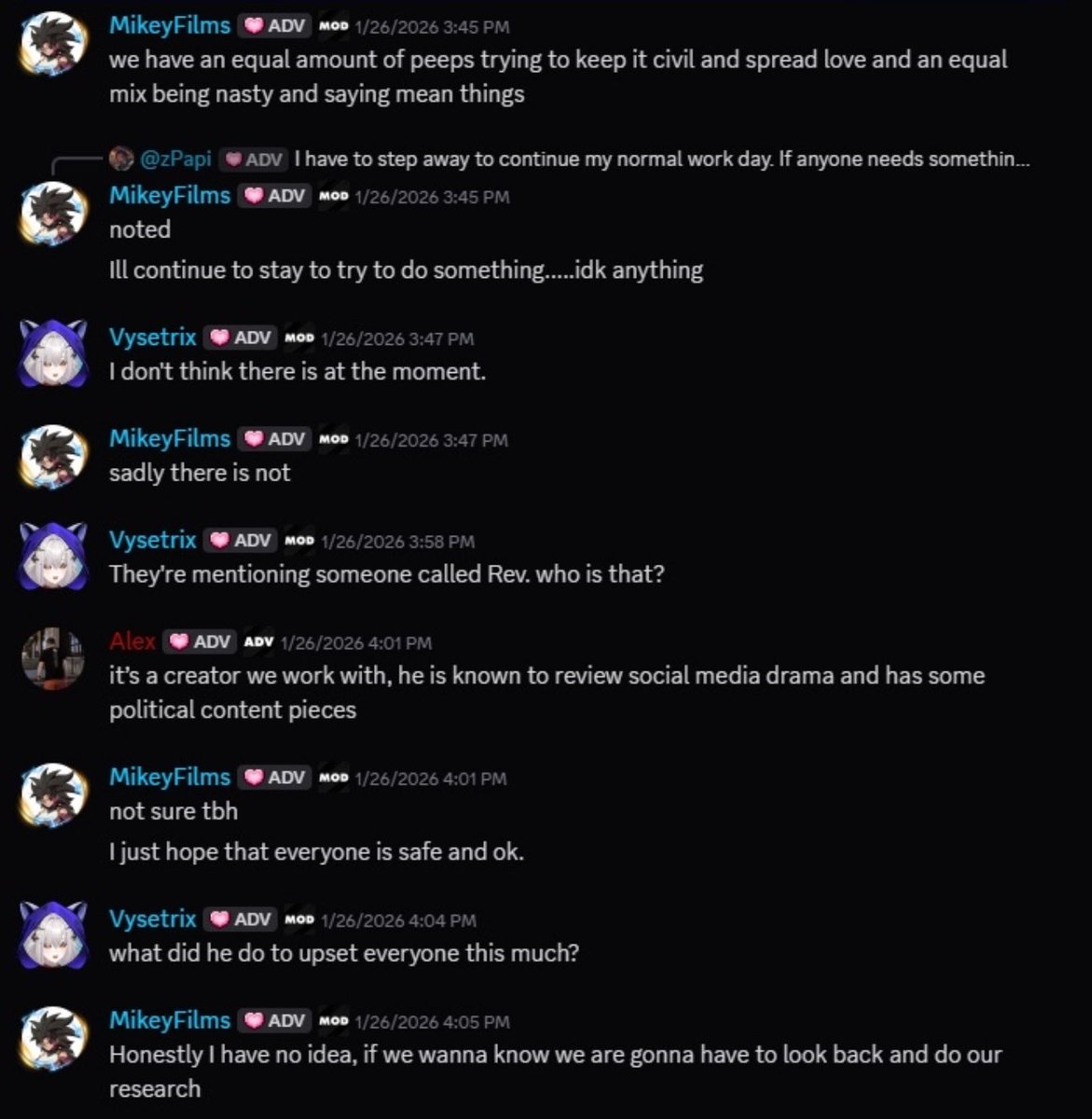 SaeRoseVt's tweet image. A trusted source has shown me how Advanced GG is handling this situation internally, and it’s honestly disappointing. Rather than treating it with the seriousness it deserves, it’s being brushed off, joked about, and not taken in good faith. The way this is being approached…