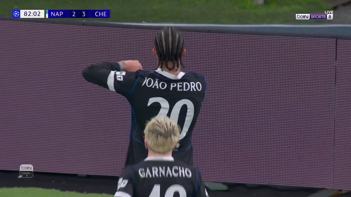 تشيلسي يقلب النتيجة ويسجل جواو بيدرو الهدف الثالث للبلوز #دوري_أبطال_أوروبا 