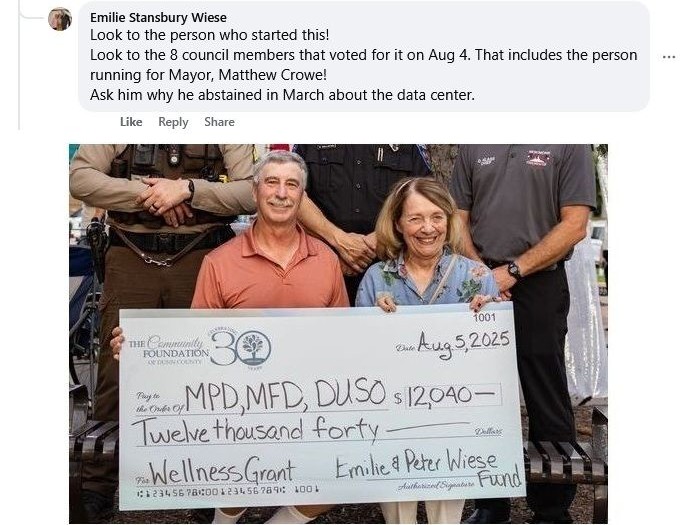 WolskeBay's tweet photo. #Menomonie.

Maybe the real Mayor has never been Mayor Randy Knaack? https://t.co/zAvy20v2eY