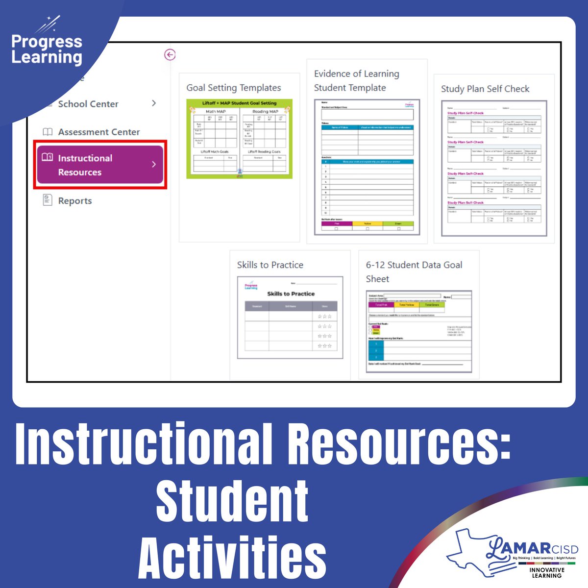 Lamar CISD Digital Learning Department tweet media