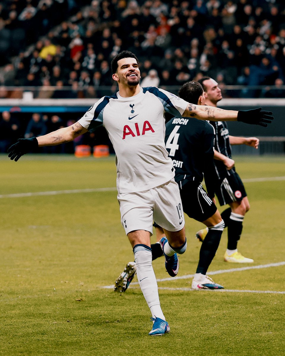 フランクフルトでのドミニク・ソランケ🥶 #SpursJP