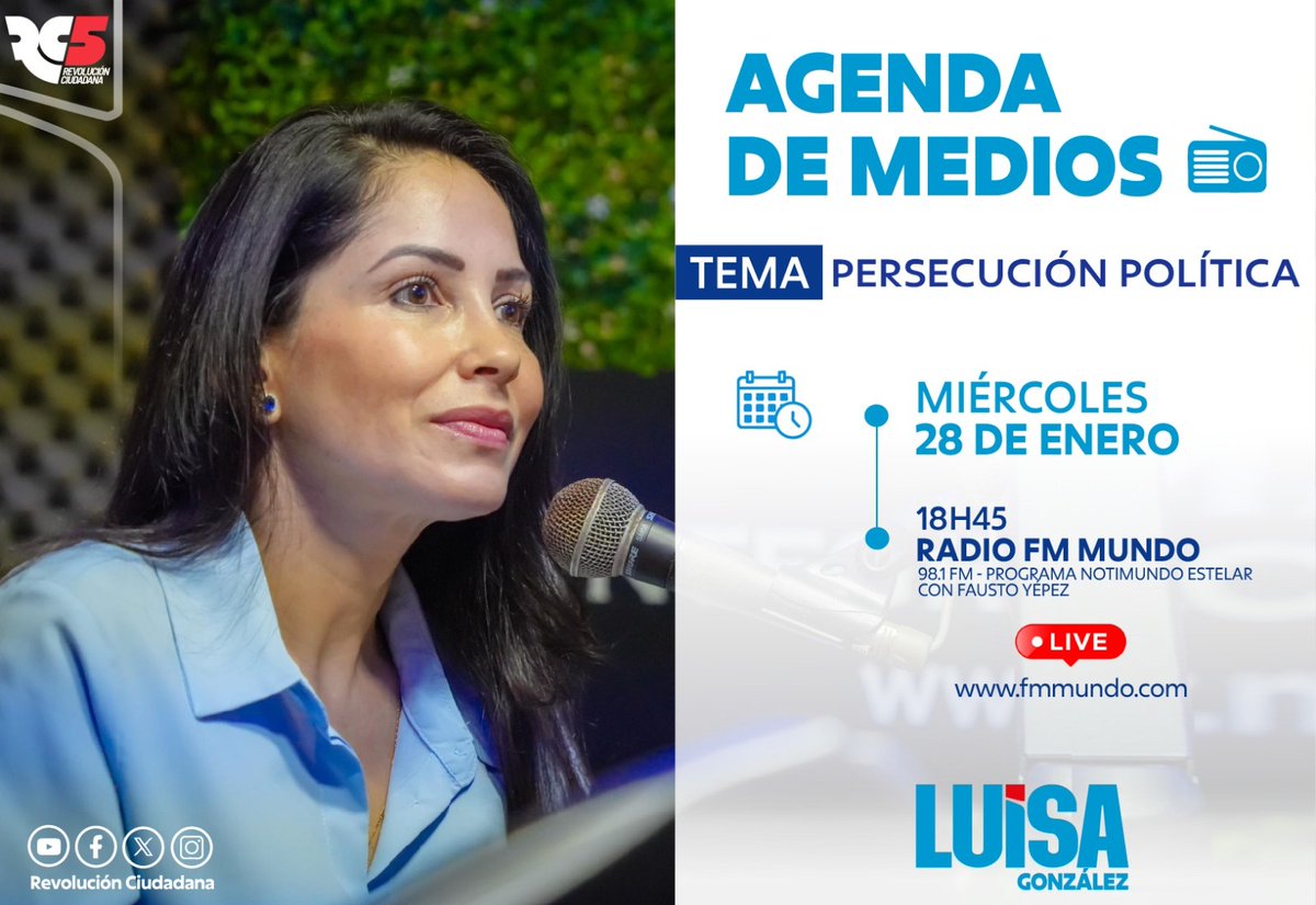 Nos vemos en poco.
<a href="/RC5Oficial/">Revolución Ciudadana</a>