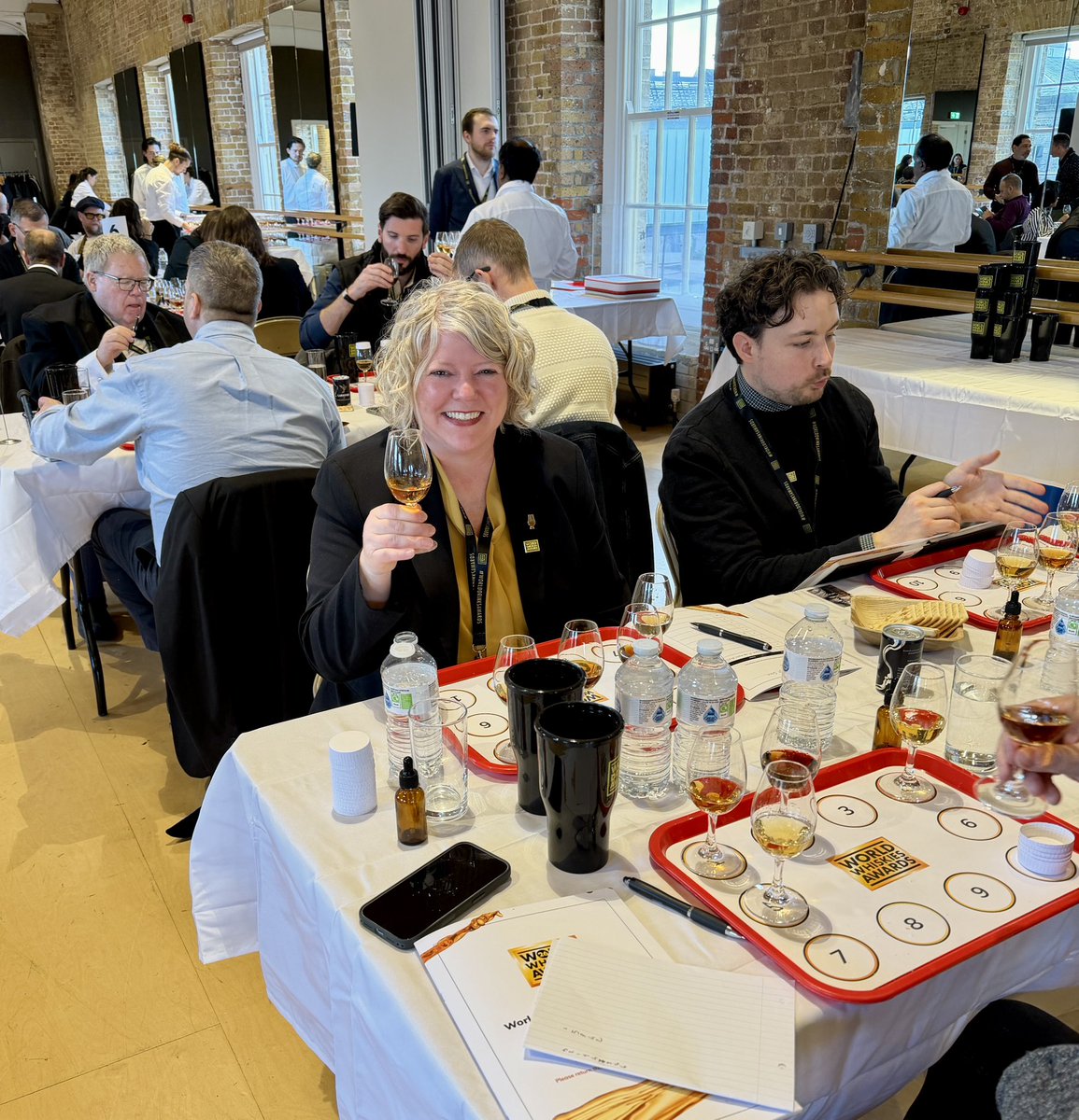 TheBarBelle's tweet photo. The final judging for the World Whiskies Awards is complete. Cheerio!
#worldwhiskiesawards https://t.co/7l2FGfijCp