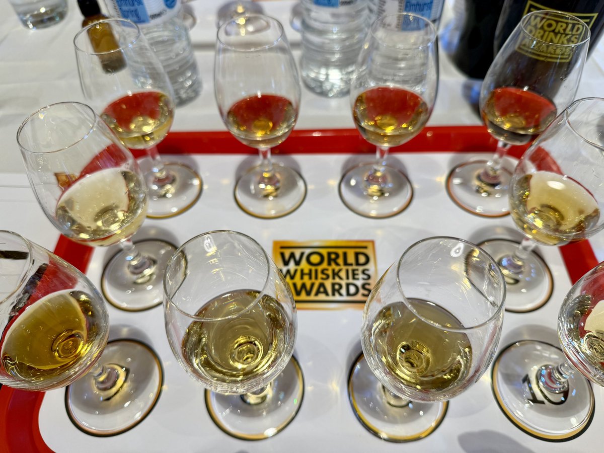 TheBarBelle's tweet photo. The final judging for the World Whiskies Awards is complete. Cheerio!
#worldwhiskiesawards https://t.co/7l2FGfijCp