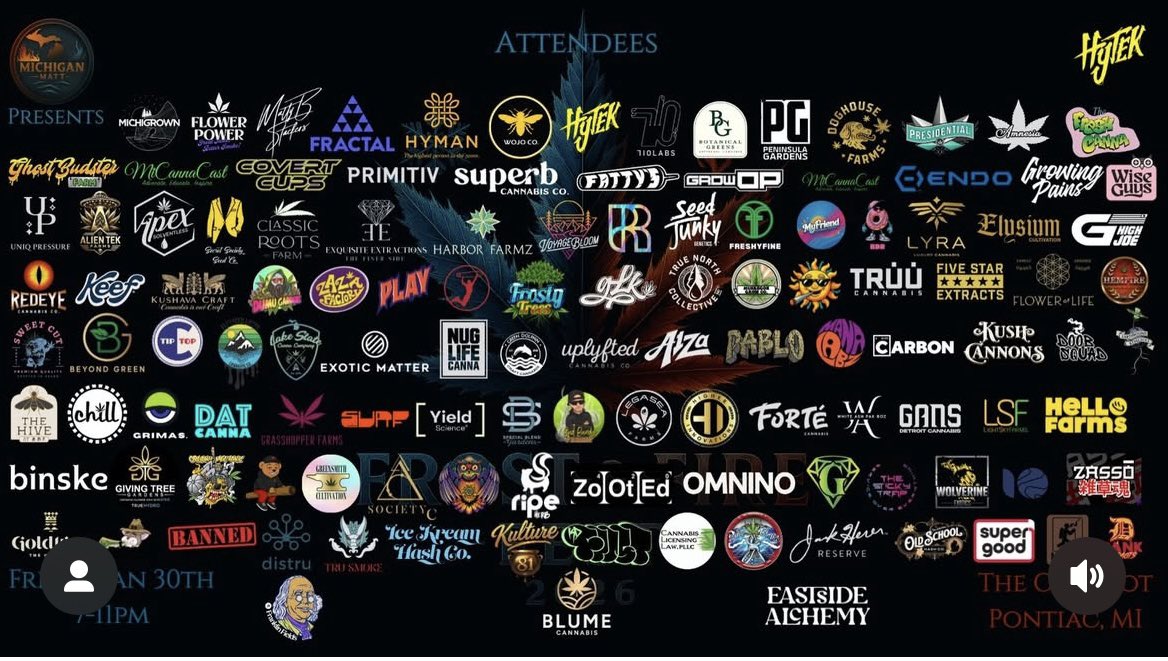 Friday &amp; another #Michigan Matt smoke fest with some of the best in the Midwest I hope #Pontiac ready to party. <a href="/HytekDetroit/">Hytek Detroit</a> <a href="/DogHouse_MI/">DogHouse Farms - Michigan</a> <a href="/growingpainsmi/">Growing Pains</a> <a href="/TipTopCropMI/">TIP TOP CROP</a> just a few of the Big Dogs it’s gone be hash hole everywhere and the dabs LAWD Puffco will b on deck