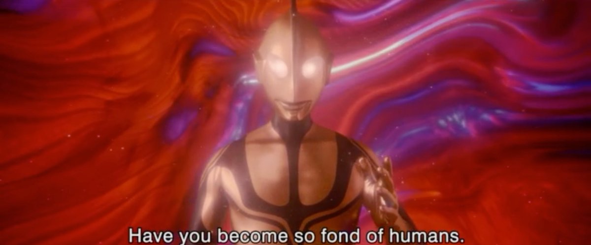 Ultraman, to me is a story of the relationship between these beings of higher level and why they chose to protect an alien planet like Earth. Why they chose to love humanity is a big part of the story. 

As such, wider humanity is a key part of the story.