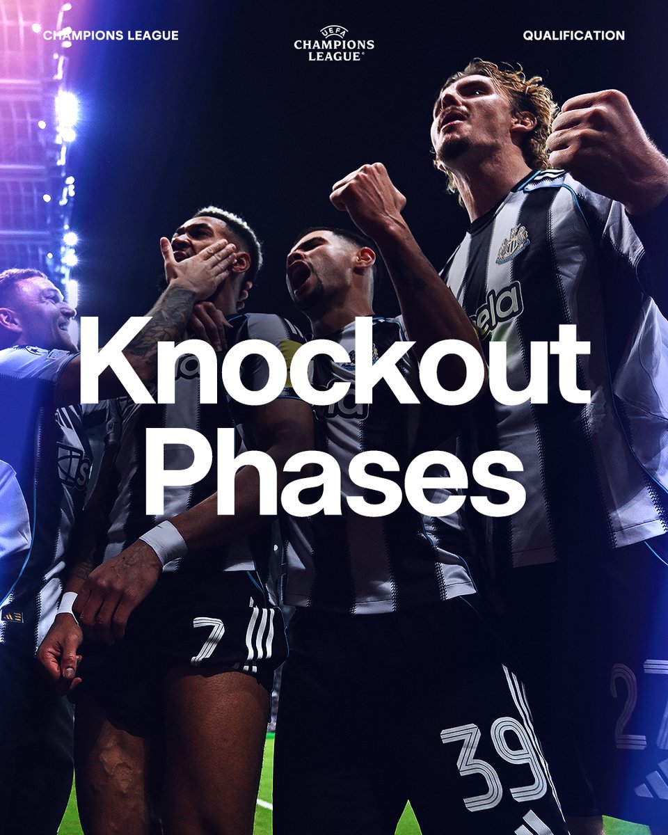 Into the #UCL knockout phase play-offs! 🙌