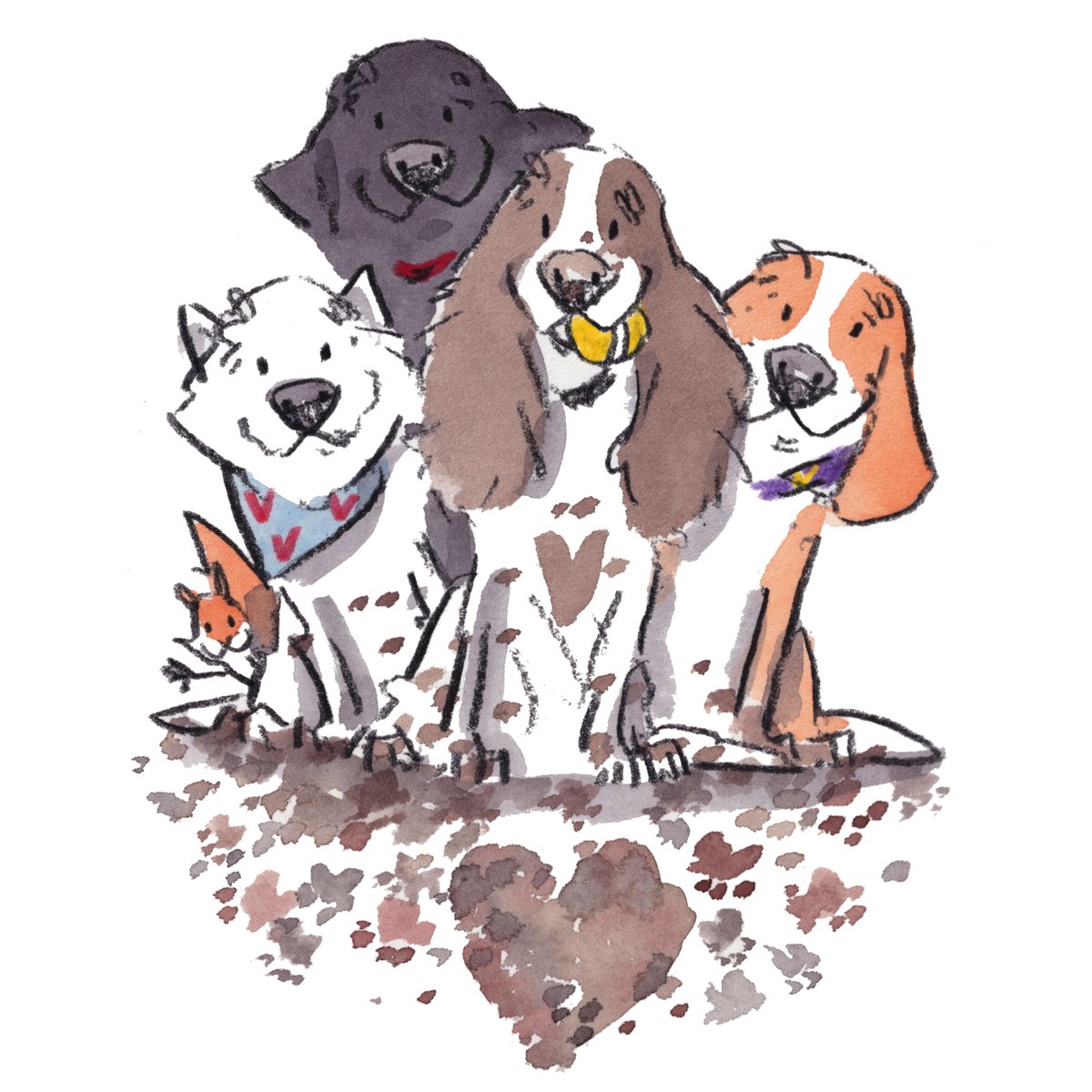 iaindwelch's tweet image. Good night, lovely people and lovely dogs.
The team are sending smiles your way.
Sleep well and sweet dreams.
I hope that you have a fun day tomorrow. 
#hoorayfordogs #westie #labrador #springer #beagle #redsquirrel