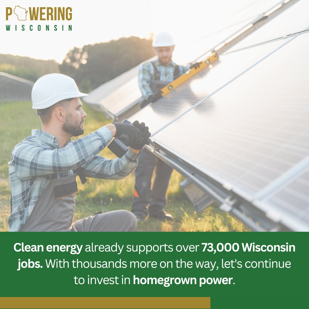 Powering Wisconsin tweet media