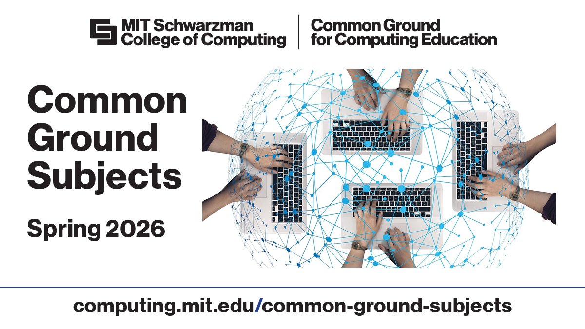 MIT Schwarzman College of Computing tweet media