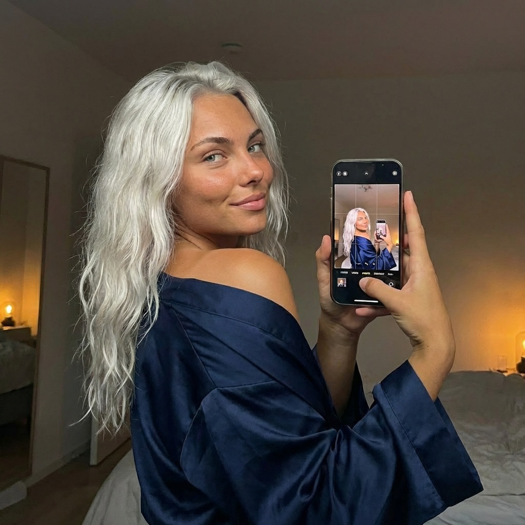 ItsLucyMaex's tweet photo. Do i look good in blue? 💙 https://t.co/10ykgdkGct